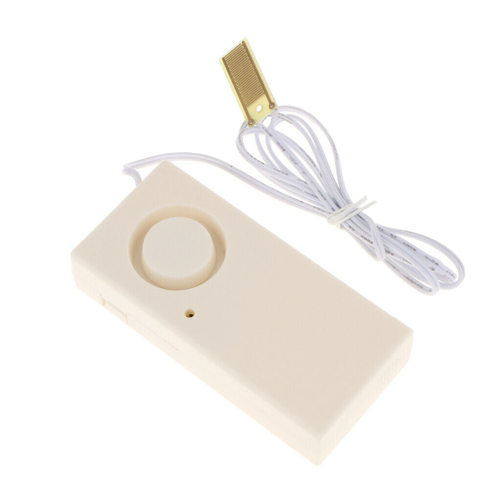 Home Water Leakage Alarm Detector Overflow Alert 120db for Bathroom Kitchen