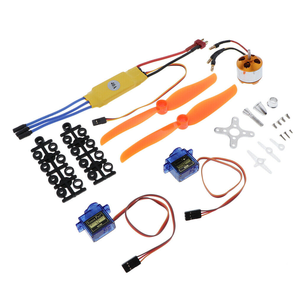 Brushless Motor Servo 6040 Proppeller Kits for RC Drone Aircraft Parts Accs