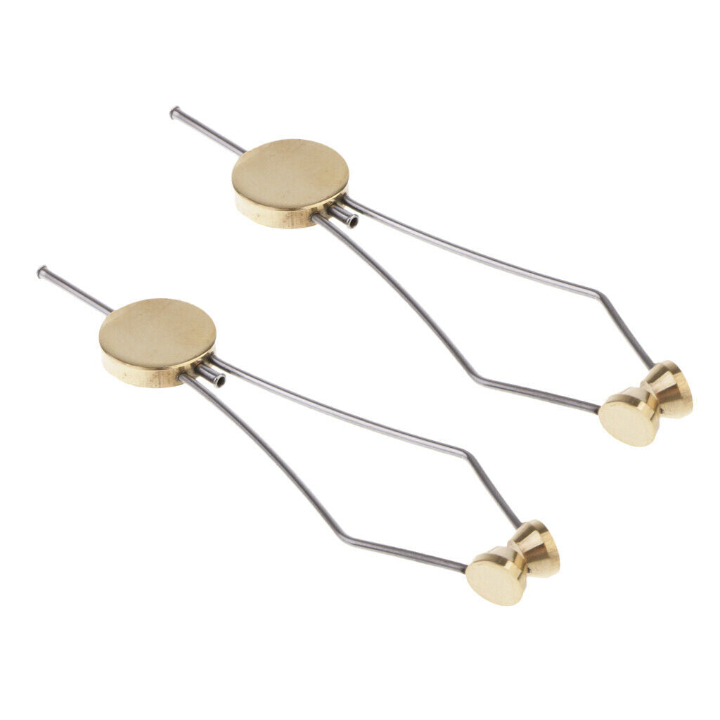 2 Pieces Fly Tying Bobbin Holder Disc Bobbin Ceramics Holder Smooth Spool