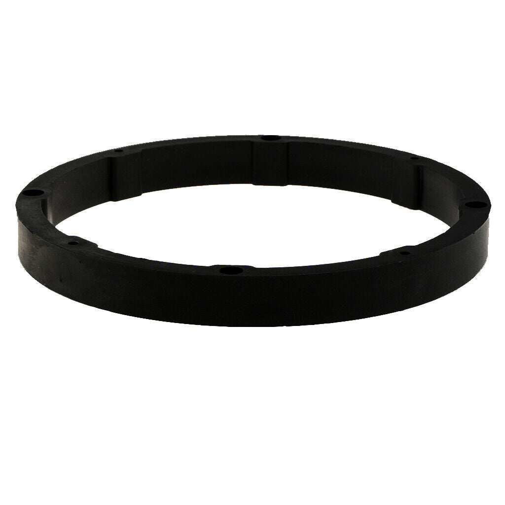 2 Pieces Plastic 6.5" Outside Dia Car Speaker Spacers Mat Solid