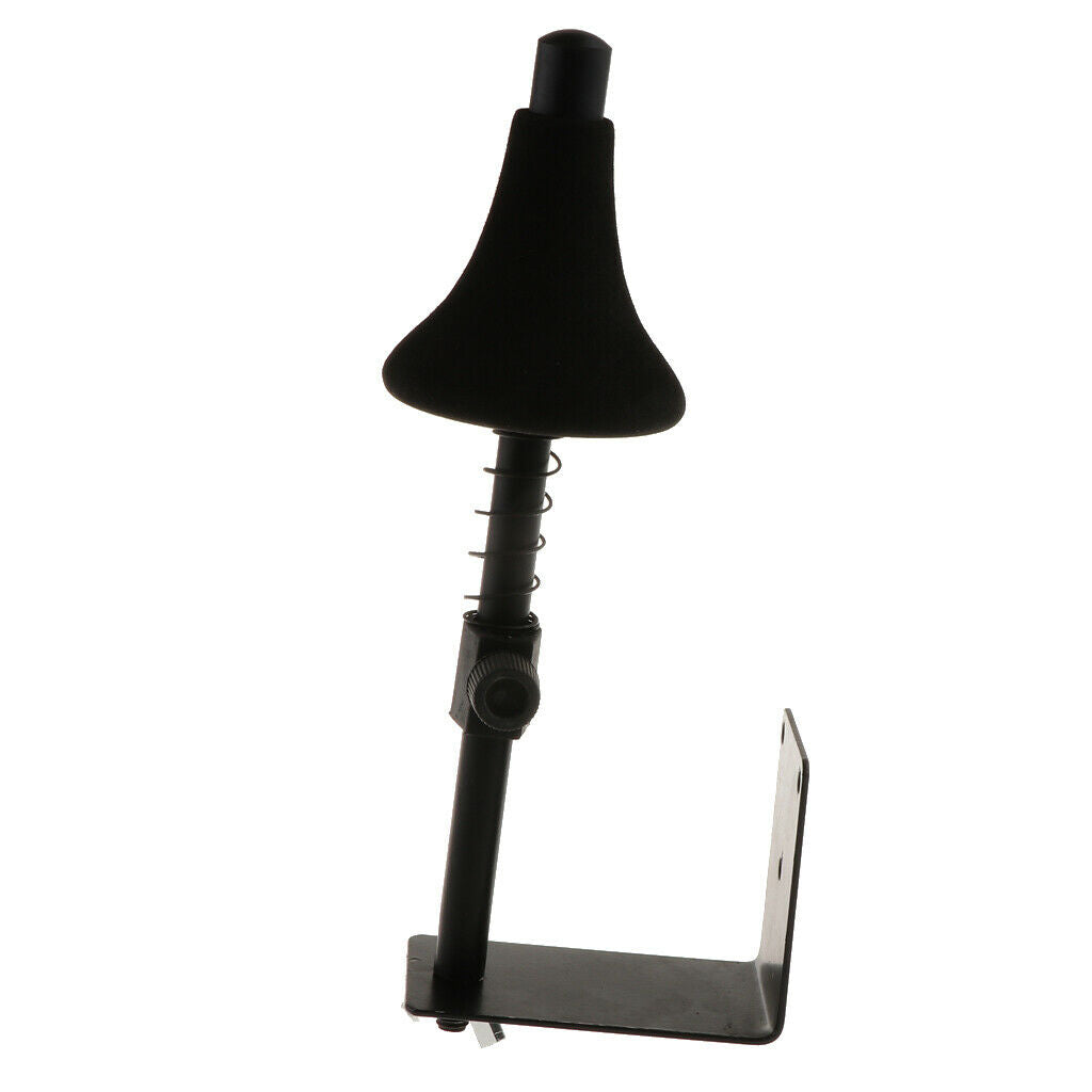 Detachable Foldable Trumpet Wall Stand Brass with Felt Instrument Gliders - Wall