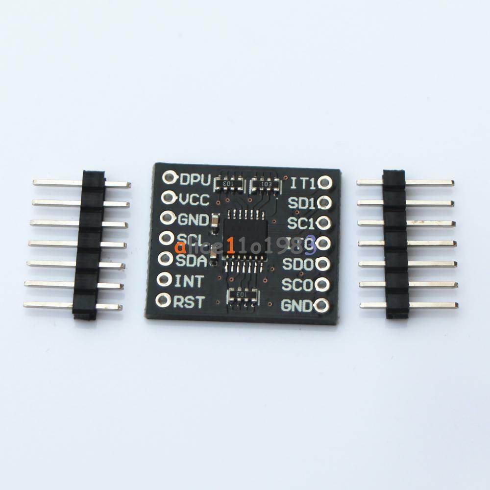 TCA9543A Low Voltage 2-Channel I2C Bus Switch + Interrupt Logic And Reset Module