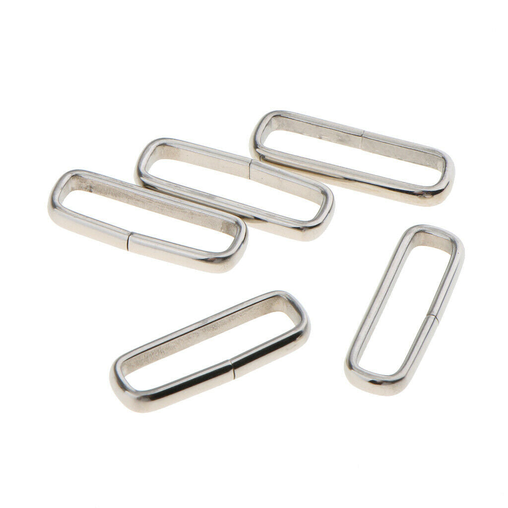 10Pcs Watch Band Retaining Keeper Buckle Ring Loop Watches Retainer Holder