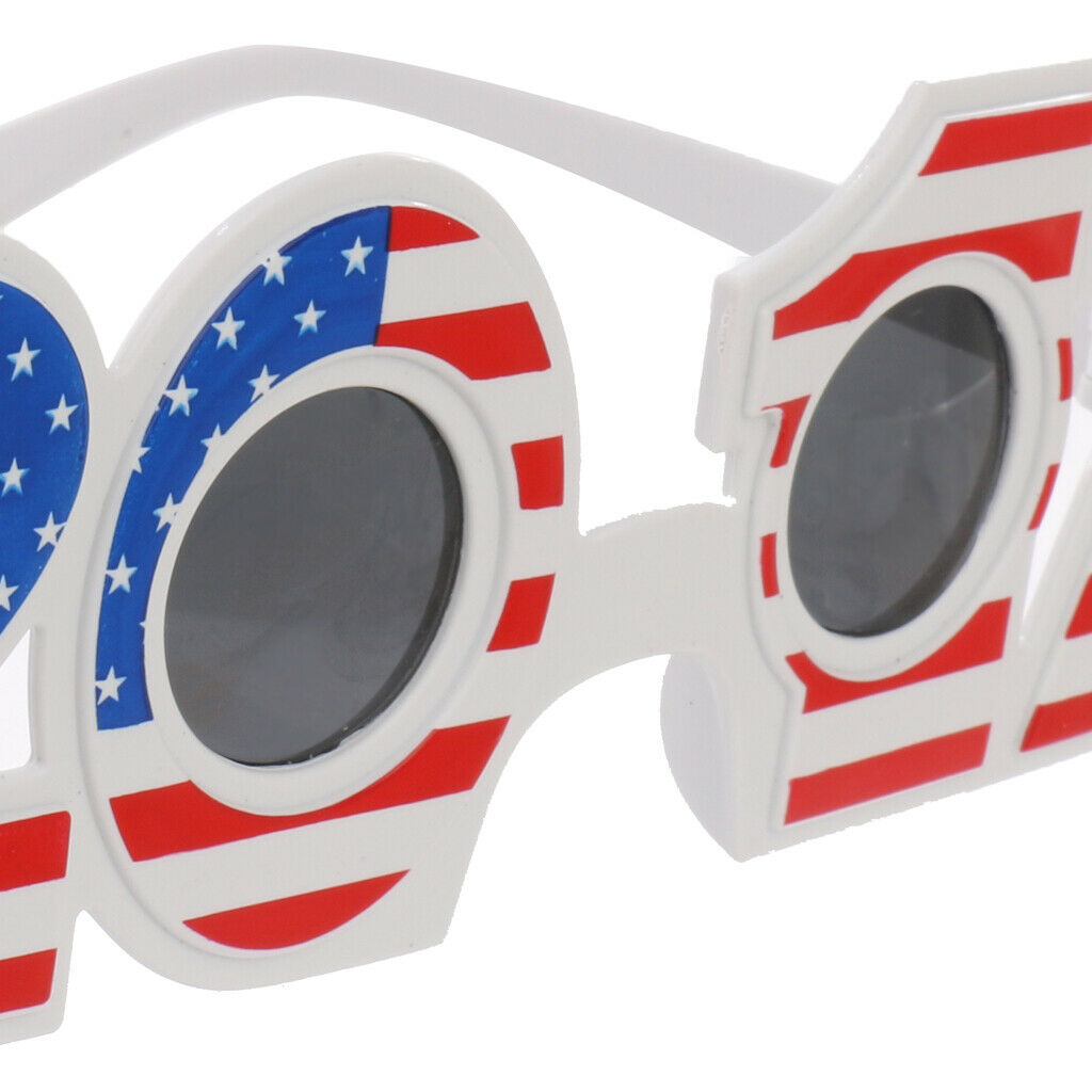 American USA US Flag Stars Strips 2017 Sunglasses Fancy Dress Party Glasses