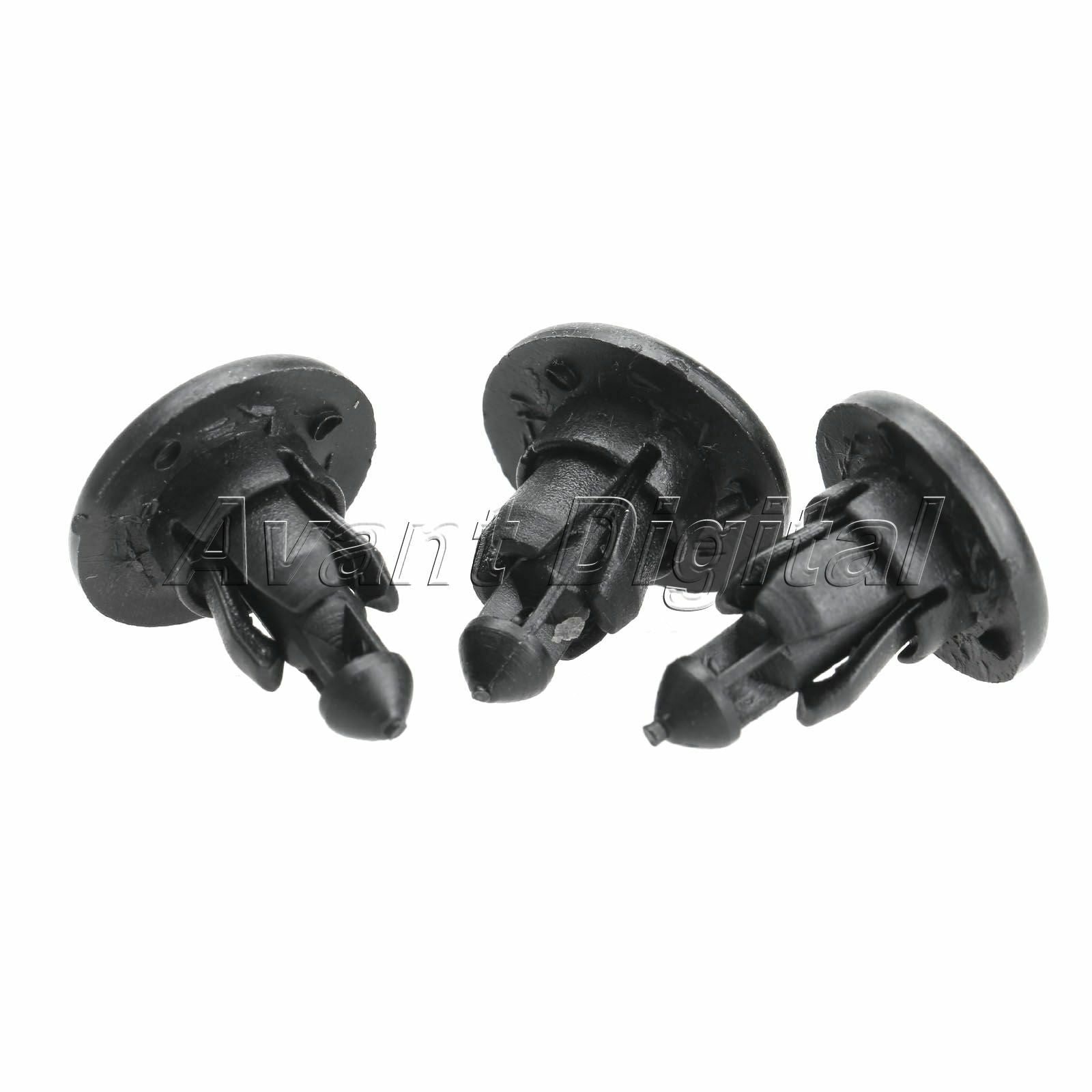 50X Car Bumper Fender Nylon Retainer Fastener Clip for GM Geo Suzuki Subaru