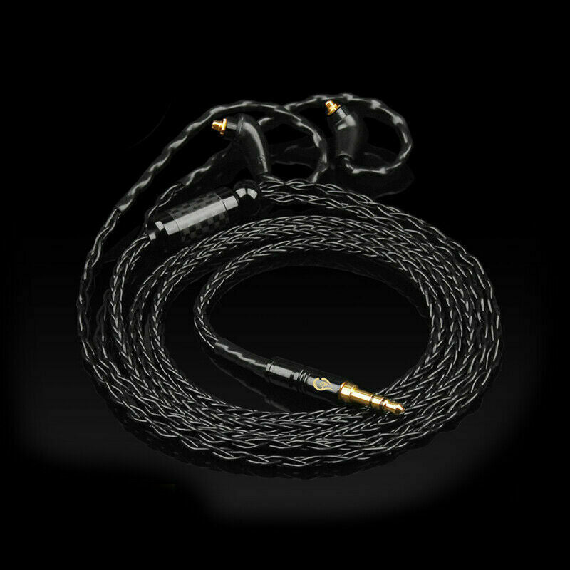8 Core Upgraded 3.5 Balance Earphone Cable w/MMCX XBA-ZA A3 A2 N1 Black US A2