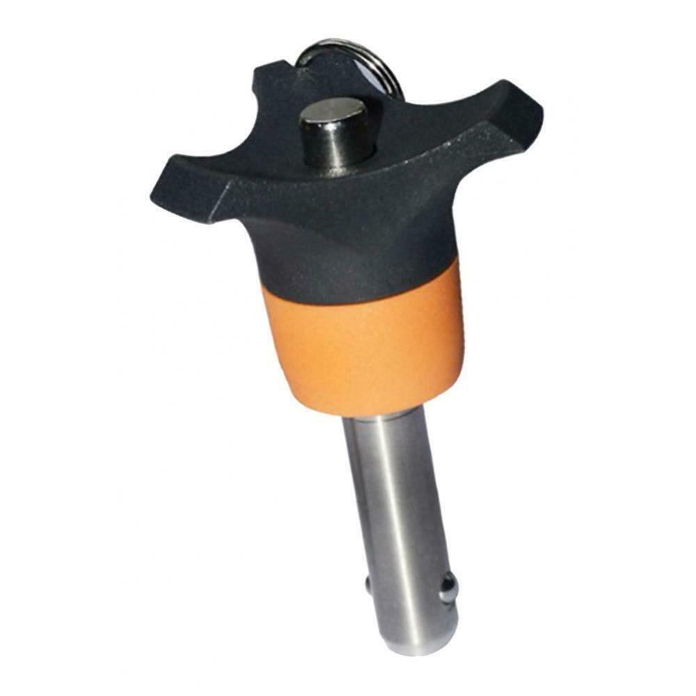 1pc Steel Quick Release Ball Lock Pin DIY Tools Accs Clamp Length 35mm