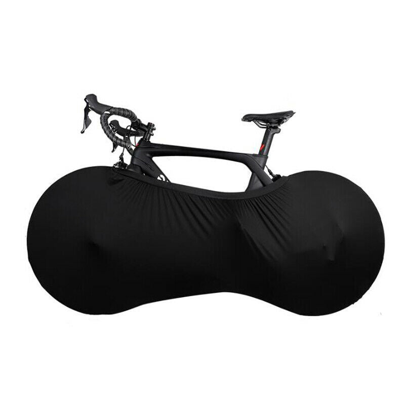 Bicycle Scooter Bike Dustproof Wheel Cover Anti-UV Weather Chain Protector Black