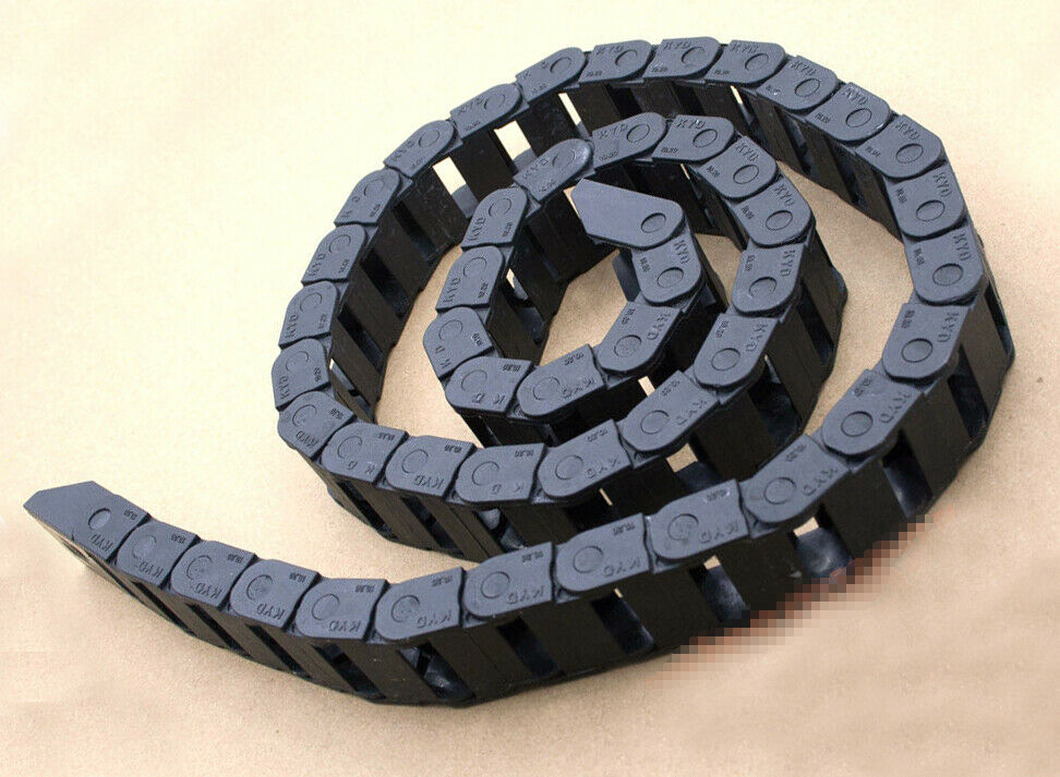 2pcs Cable drag chain wire carrier 18*25*R28-1500mm [M1]