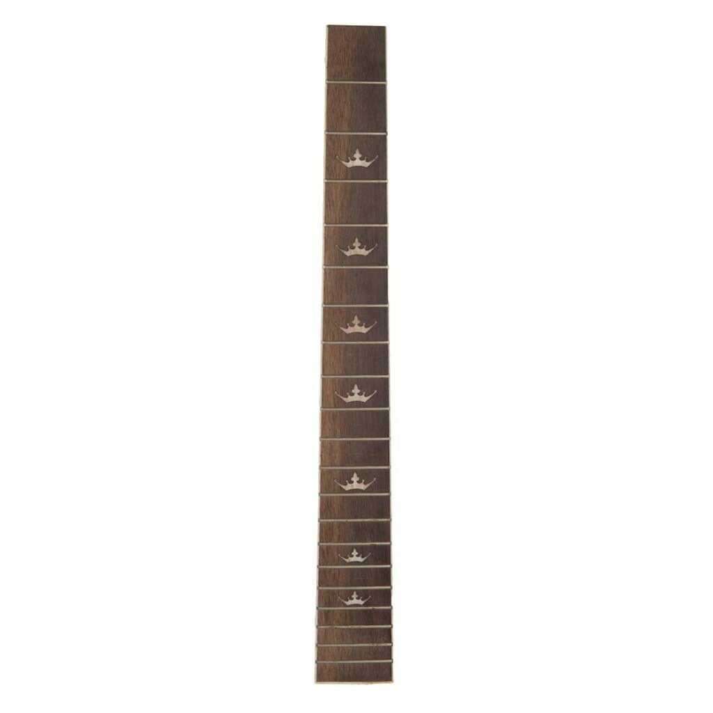 Guitar Neck Fretboard Wooden for 41'' Acoustic Folk Guitar Parts Replacement