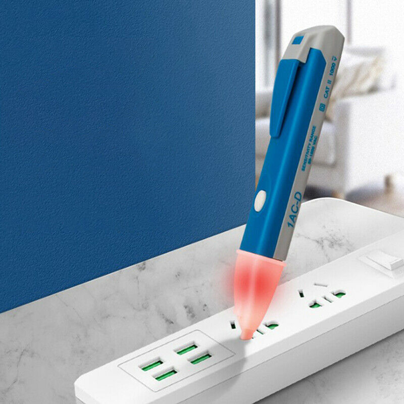 Electric Non-Contact Voltage Tester Pen AC Volt Alert Detector Sensor 90-.l8