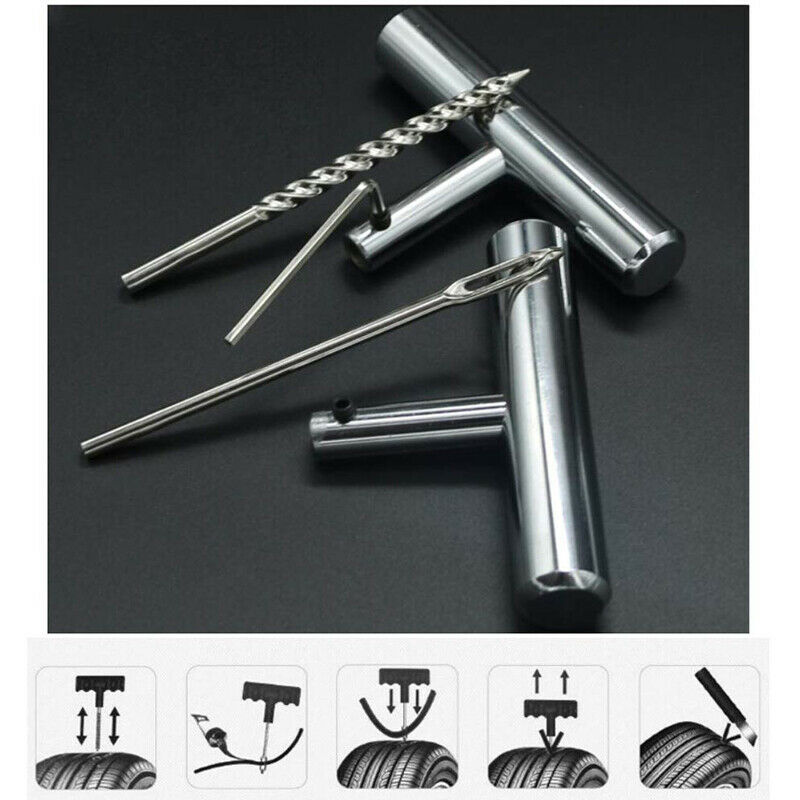 Tractors Car ATV Tubeless Tyre Emergency Tools Puncture Repair Kit Tire Plug Set