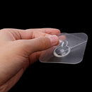 2Pcs Seamless Nails With Suction Cup Holder Removable Hanger For Storage Rack