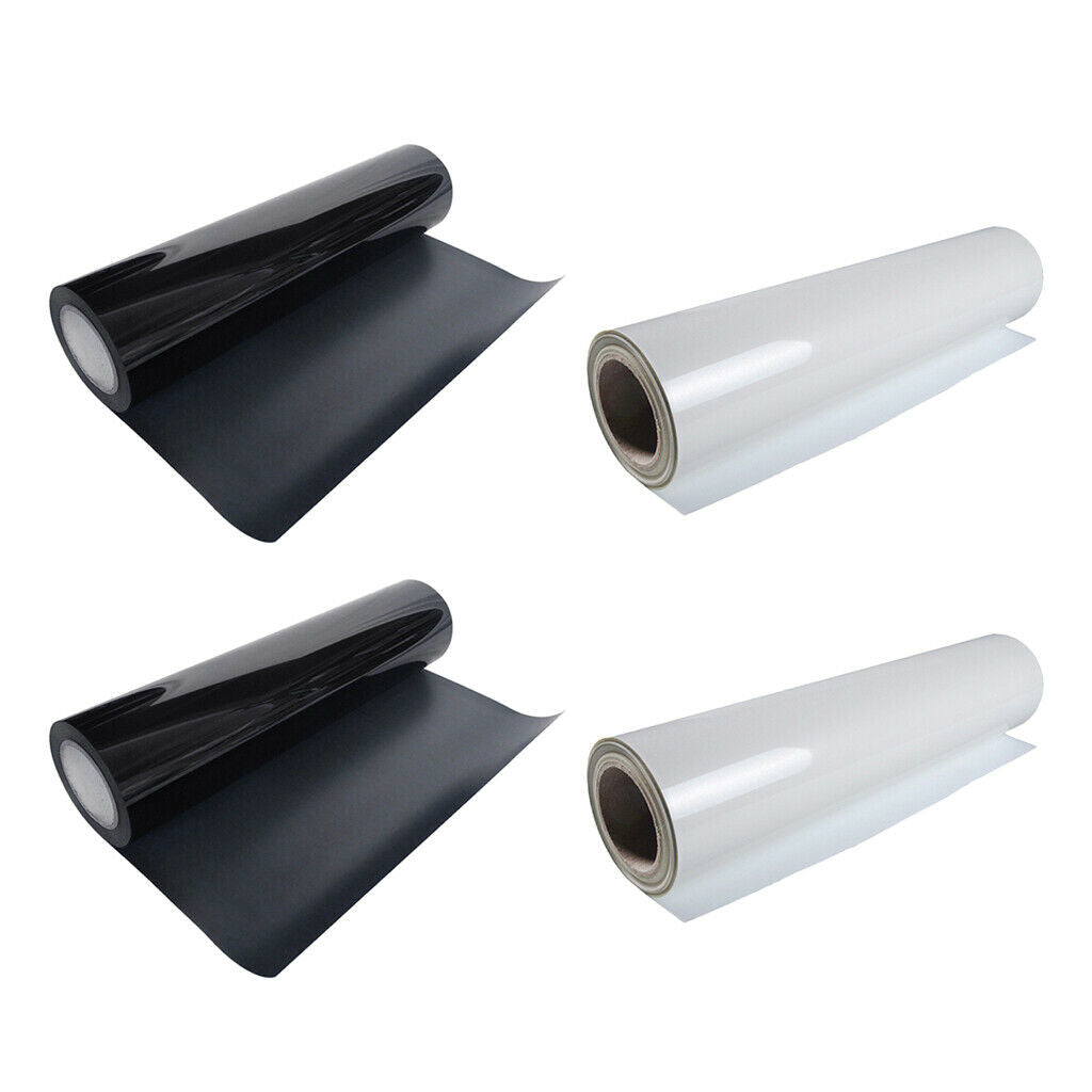 4Pcs Matte Heat Transfer Vinyl for Iron On T Shirts Other Bags Paper DIY