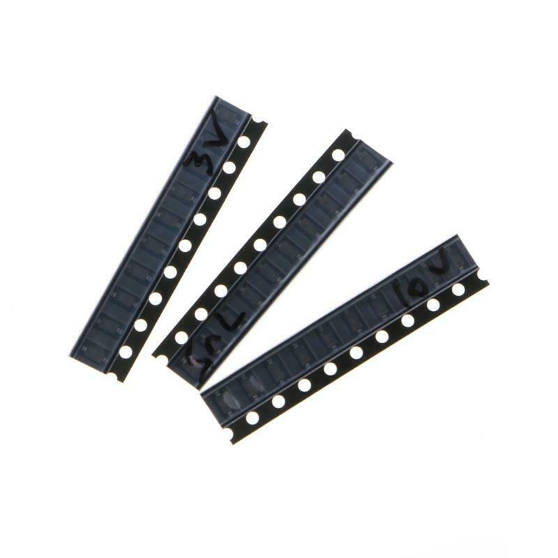 150 Pcs SOD123 15 Values 1206 0.5W SMD Zener Diode 3V-24V 1N4148 Assortment Kit