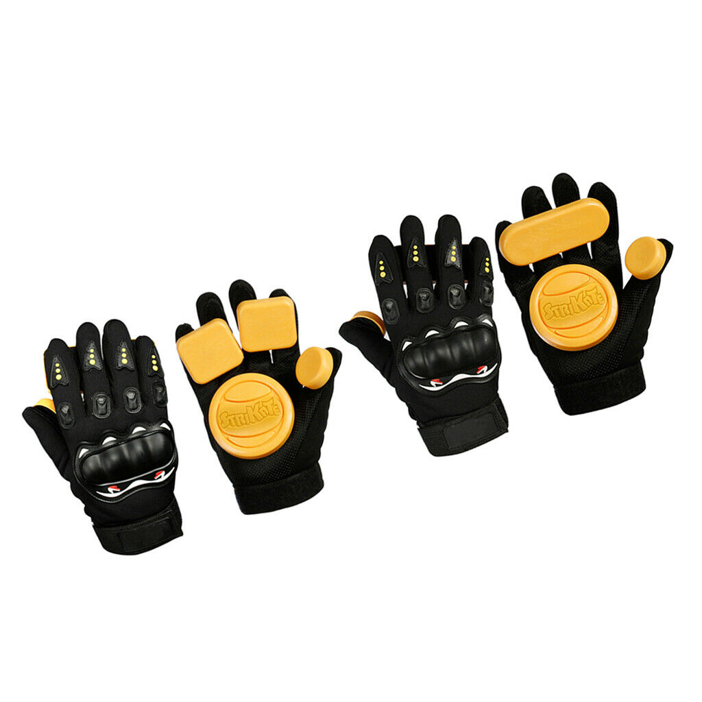 1 Pair Longboarding Gloves Armguard Slider Skating Gloves Safety Guard A