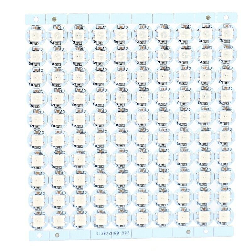 1 Pcs WS2812B SMD 5050 RGB LED Addressable Light St Board 100x4-Pin DC5V LED PV4
