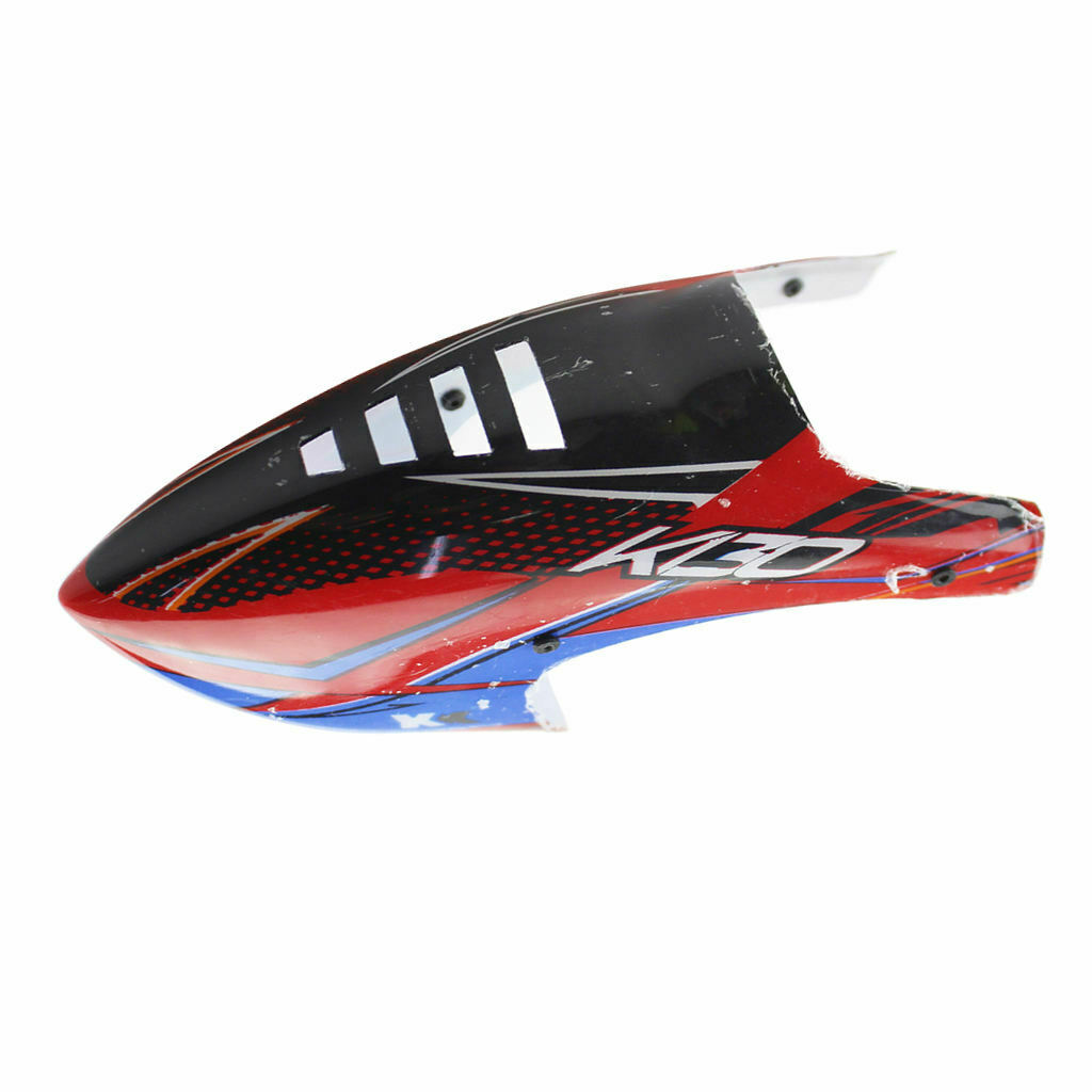 Plastic canopy with 4 rubber rings for WLtoys V950 RC