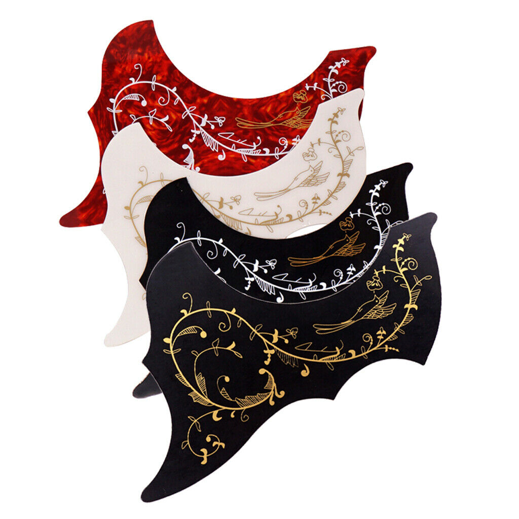 4pcs Folk Guitar Pickguard Scratch Plate for 40/41inch for Acoustic Guitar