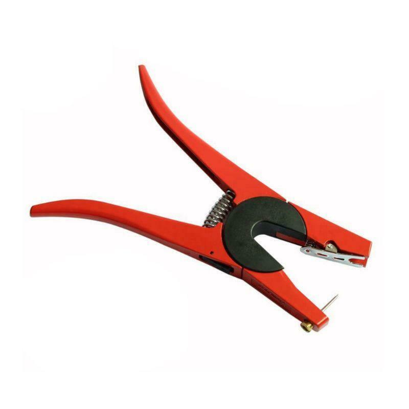 Livestock Cattle Pig Ear Tag Clamp Applicator Rabbit Sheep Ear Mark Pliers and