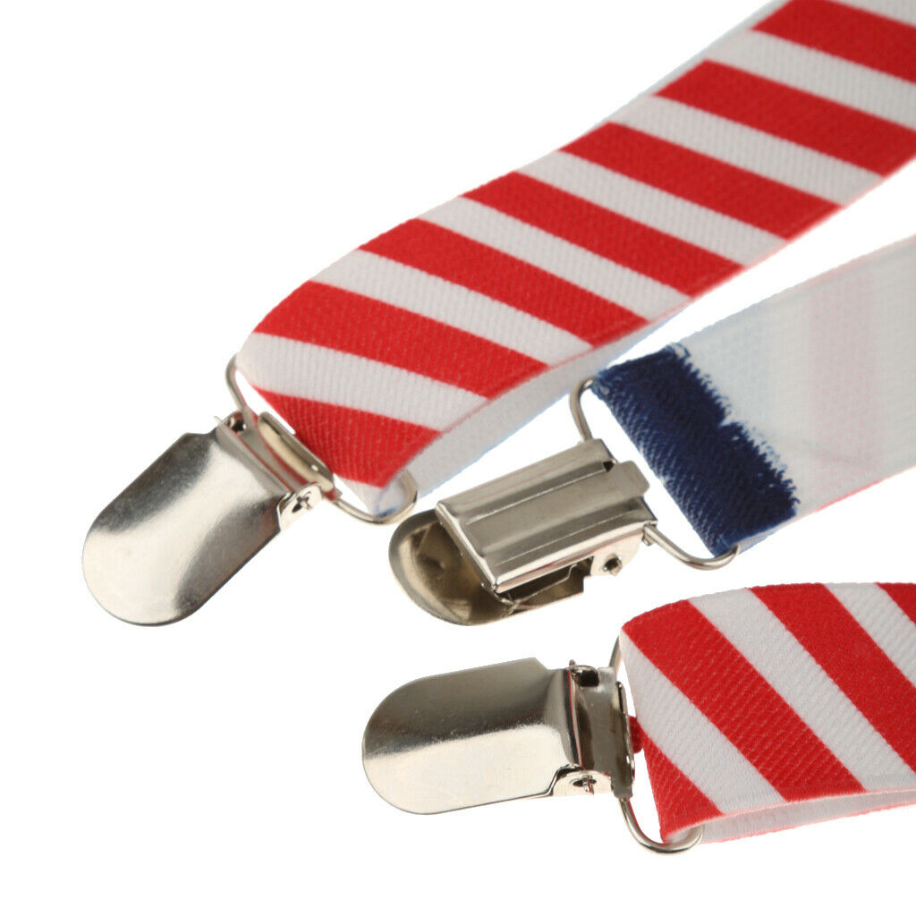 2pcs Elastic Braces Stylish Suspenders Kids Adjustable Galluse For Children