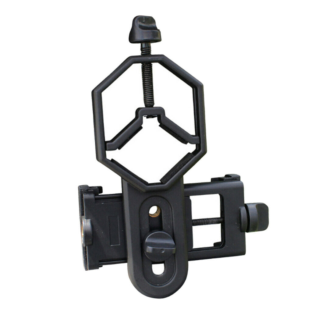 Telescope Smart Phone Binocular Microscope Interface Holder Support Black