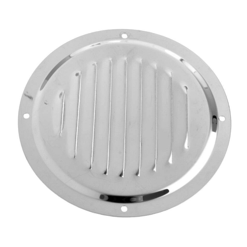 5" Round Stainless Steel Boat Louver Vent Ventilation Boating Deck Hardware