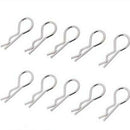 10 Pack RC Body Shell R Shape Clips for 1/10 HPI Rock Crawler Buggy Spare