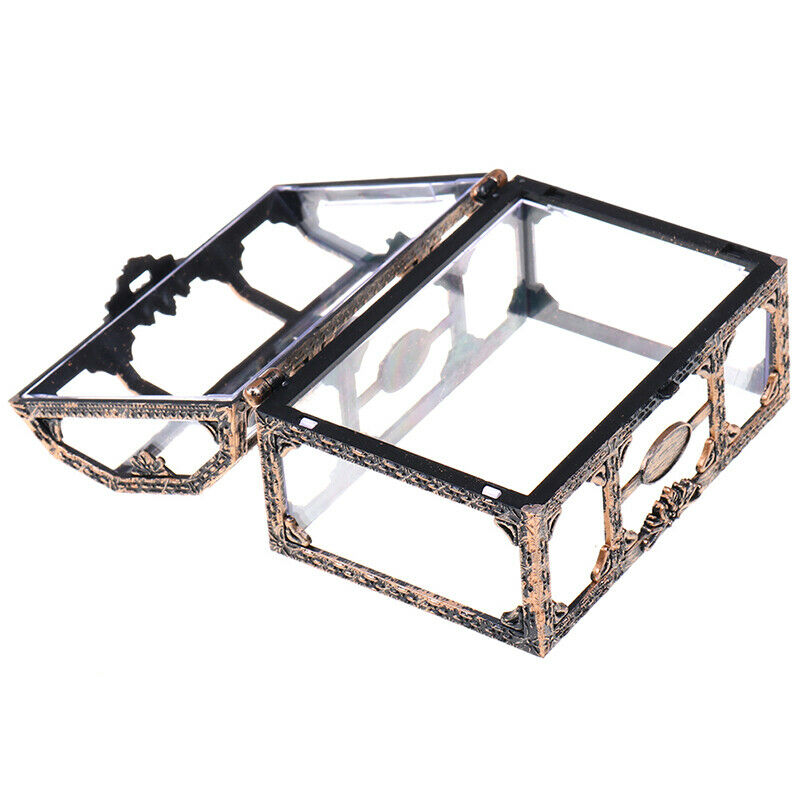 Plastic Storage Box Transparent Pirate For Pirate Crystal Gem Treasure Bo.l8