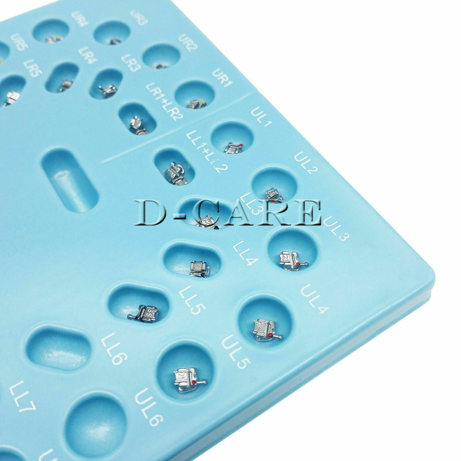 1 Pack Dental Orthodontic Mini Roth Self-Ligating Bracket 0.022"- 3,4,5 Hook DC