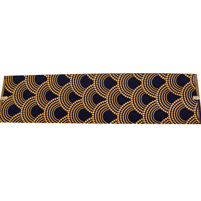 1 Yard African Batik Wax Printed Fabric Clothing Sewing DIY Handcraft Materials