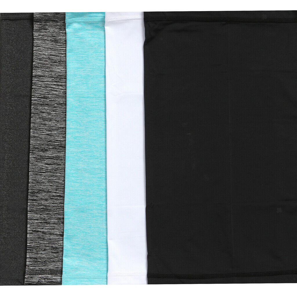 2x Silk Like Cycling Face Guard Balaclava Scarf Ski Neck Warmer Helmet Liner