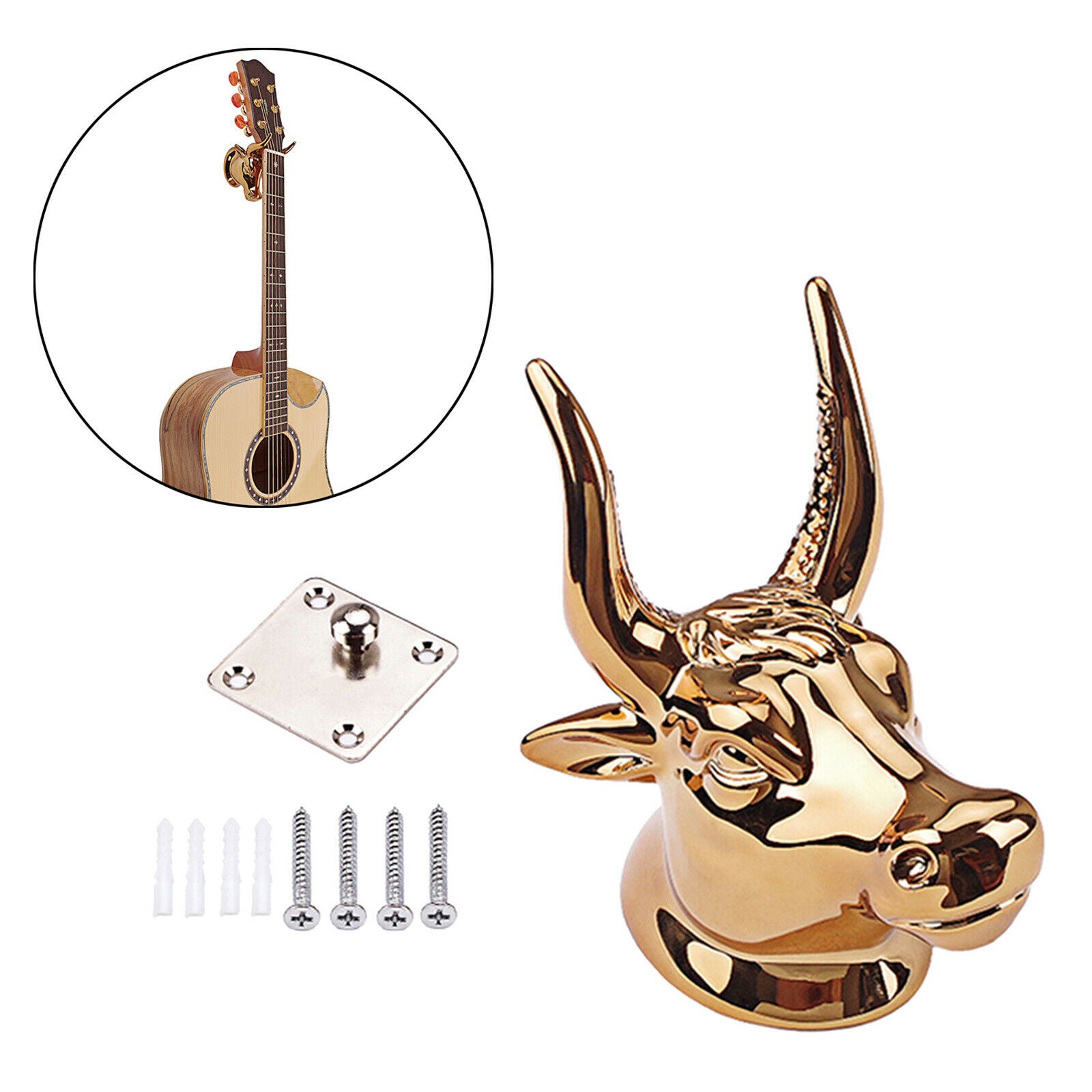 Guitar Wall Hanger Hook Acoustic Classic Guitar Holder Hanging Rack Display