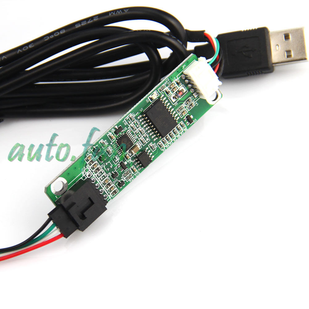 7" 163*97mm Univeral Resistive Touch Screen Panel Digitizer + USB Controller Kit