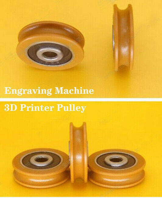 U-Groove Bearing 626RS Inner Diameter 6*29.5*8 Engraving Machine Printer Pulley