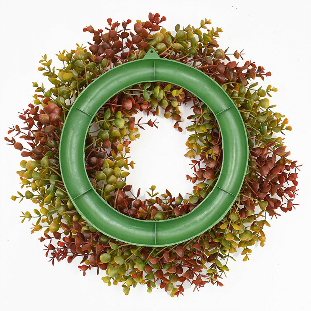 Artificial Eucalyptus Wreath Greenery Leaf Outdoor Wall Window Home Decor