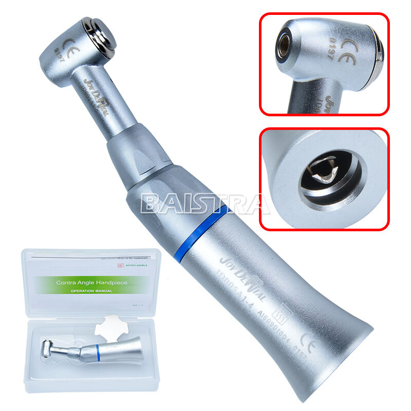 10X Dental Contra Angle Low Speed Handpiece E-type Push Button JD005 A1-4