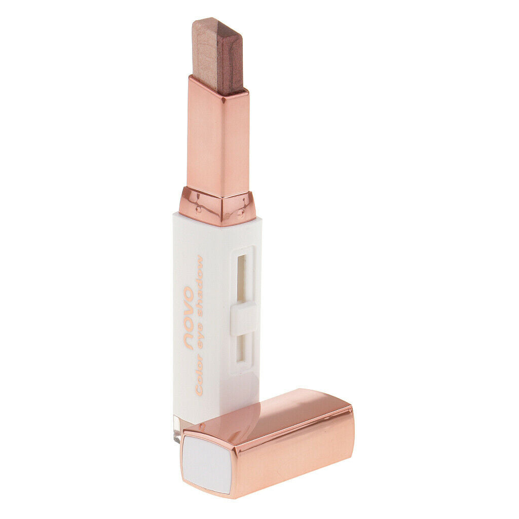 Double Color Long Lasting Eyeshadow Stick Matte Eye Shade Pen Bar 3