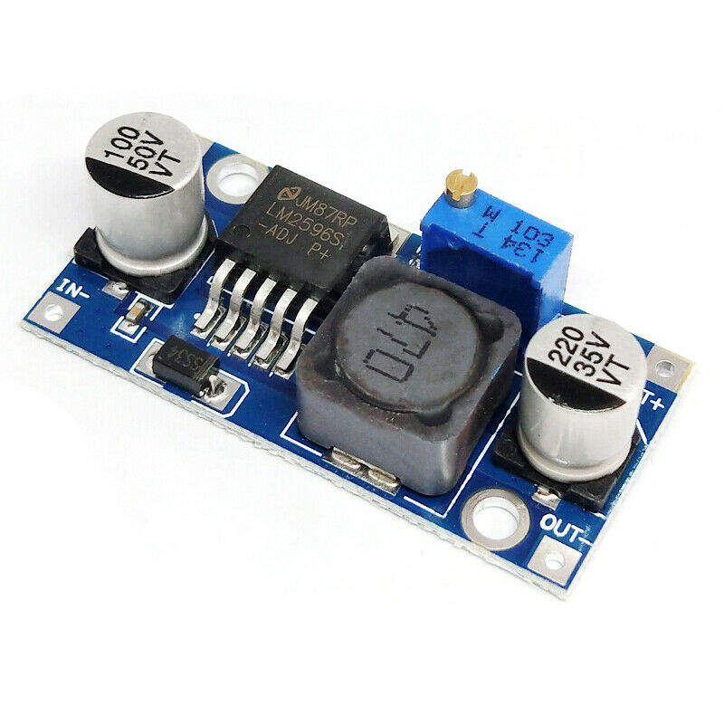 LM2596S DC-DC 3A Buck Converter Step-Down Voltage Regulator with LED voltmeter