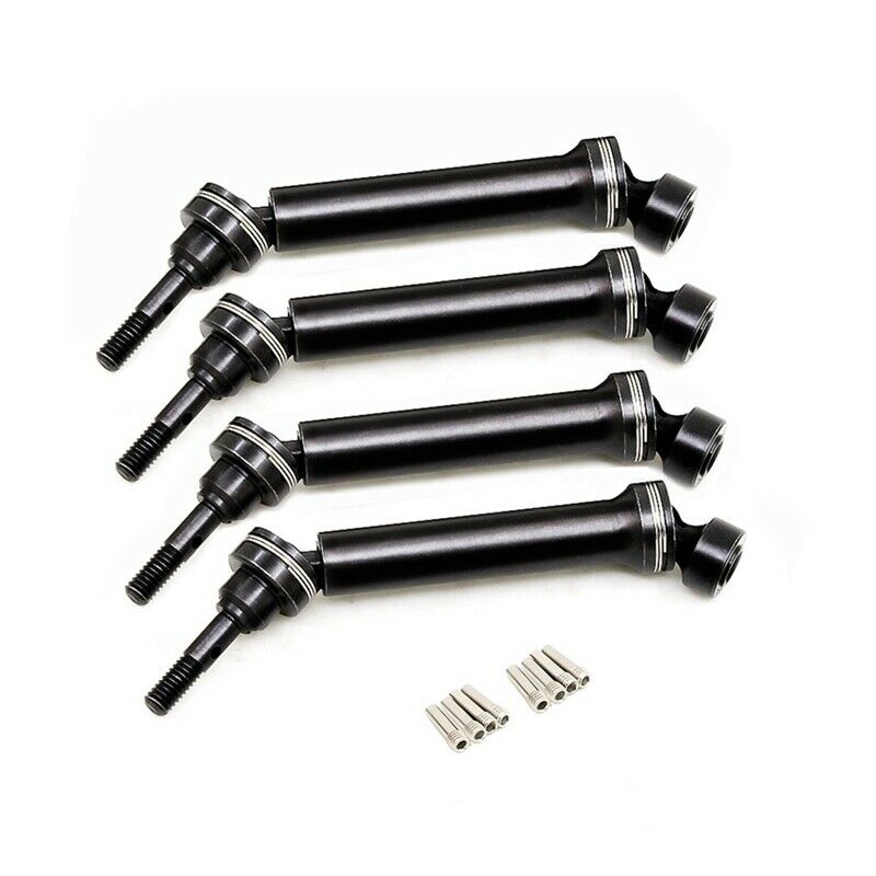 4Pcs Hard Steel Front Rear Drive Shaft 7151 for Traxxas 1/16 Mini E-Revo EREU7D5