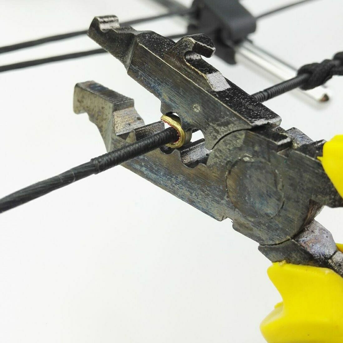 Archery BowString Copper Buckle D Loop Nock Compound Bow Tool Shooting