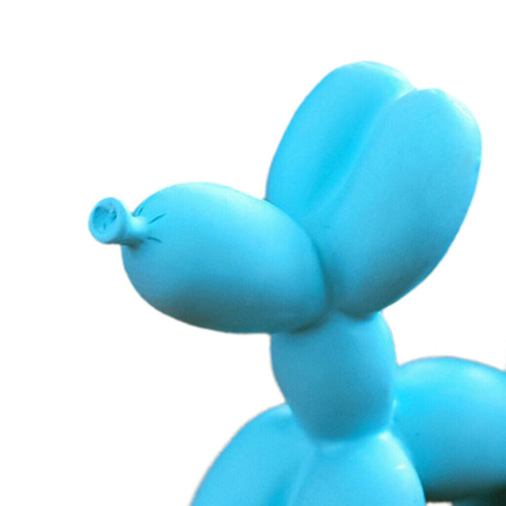 Set of 2 Balloon Dog Ornament Home Photo Props Bedroom New Year Party Decor