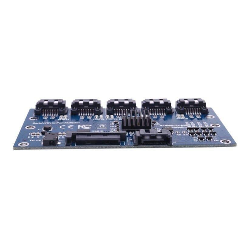 Controller Card Motherboard Sata Expansion Card 1 To 5 Port Sata3.0 6Gbps MultR7