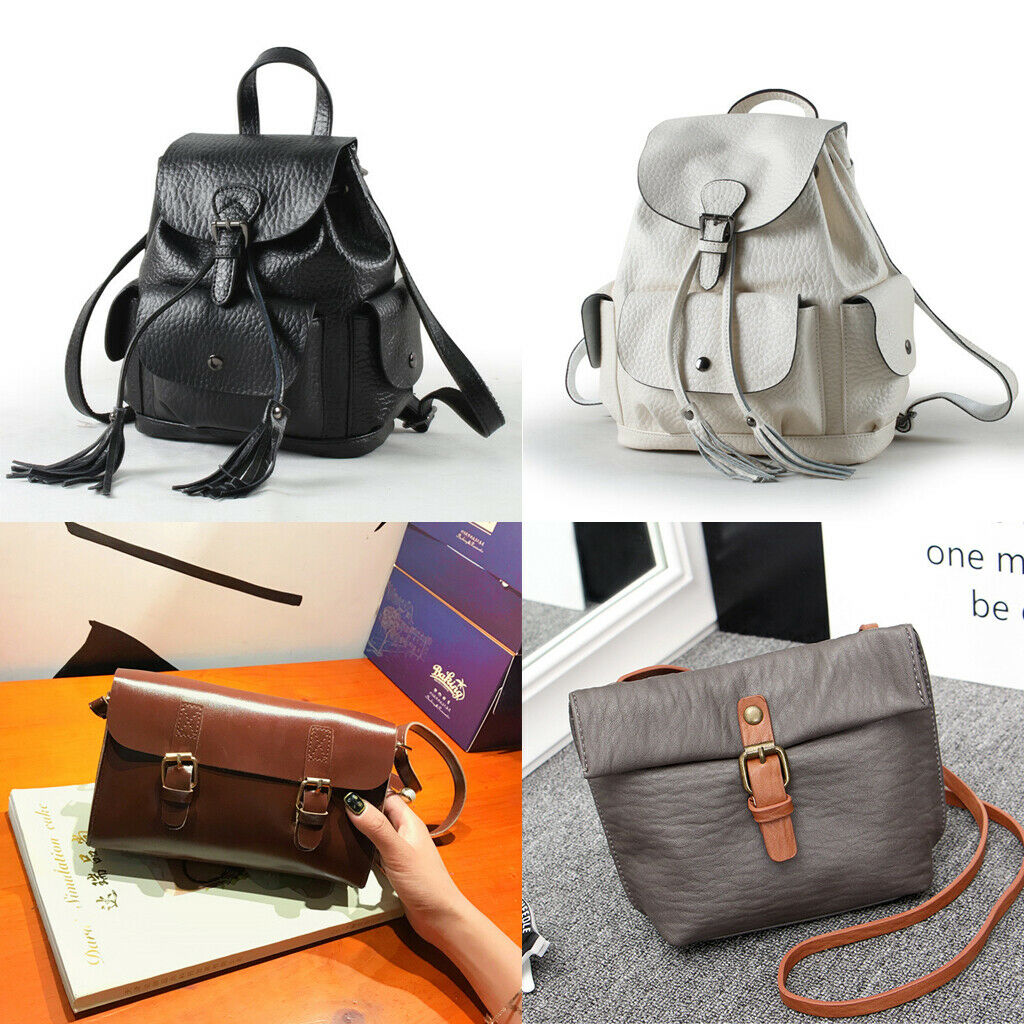 2 Sets Sew On Leather Buckles Magnetic Snap Fastener DIY Replacement For Bag