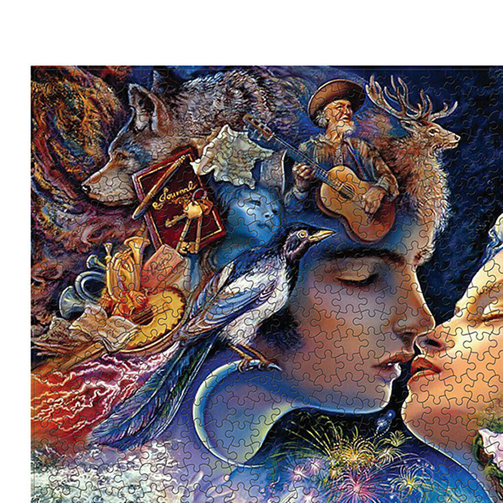 DIY 1000 Pieces Large Jigsaw Puzzle Set Beautiful Scenery Puzzles Gift 811