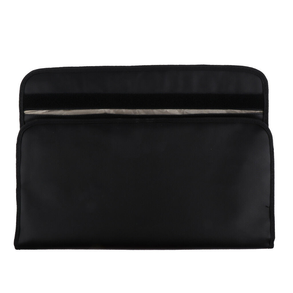 Black Portable Leather Laptop Notebook Bag Signal Shield Faraday Cage