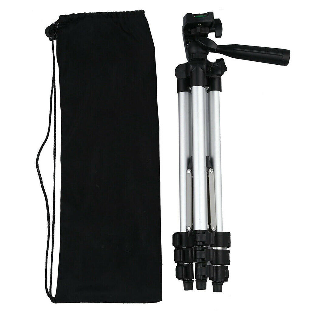 Flexible Travel Pan Head Tripod w/ Phone Clip  U-Clip for DV SLR DSLR Camera