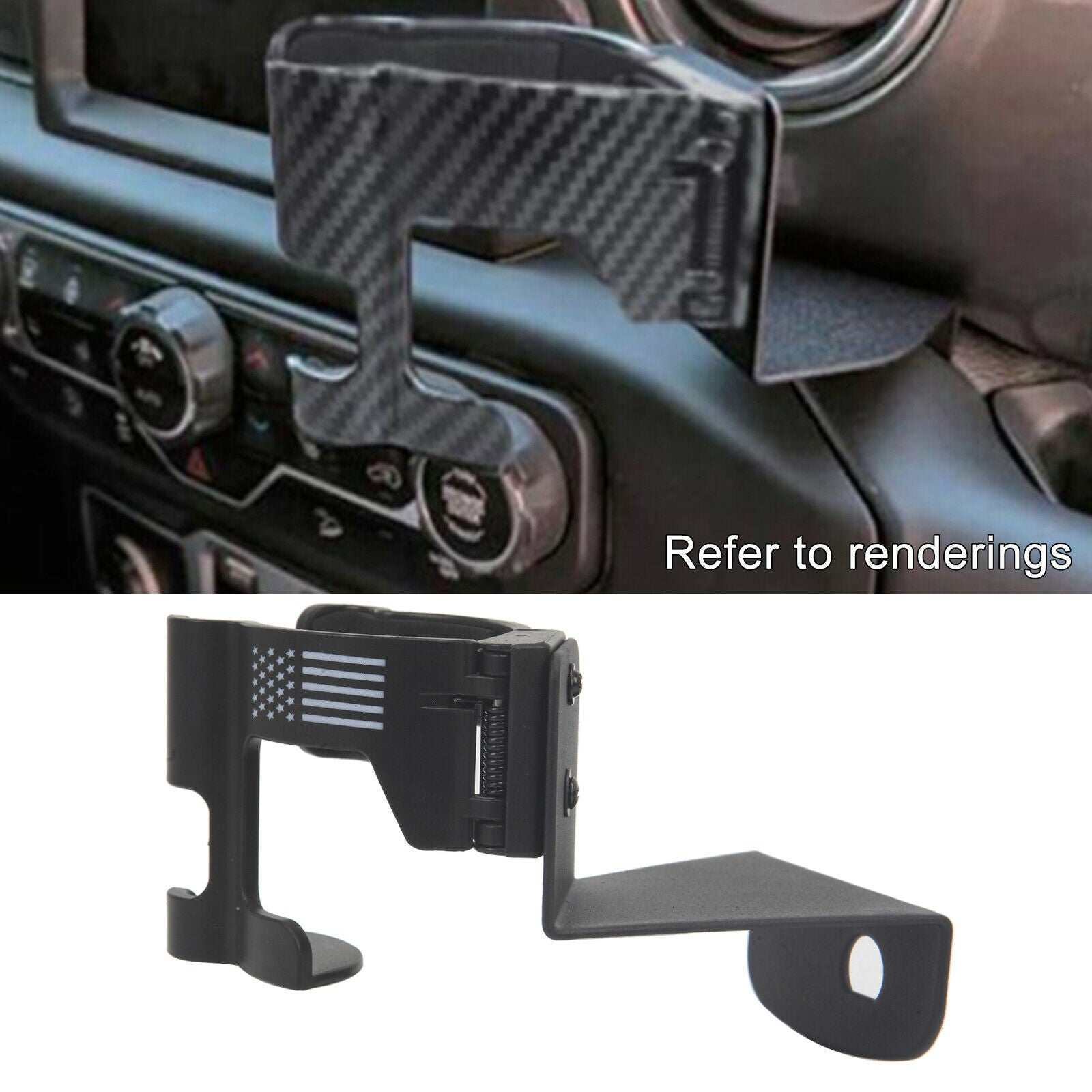 Drink Cup Bracket for Jeep Wrangler JK JL Mobile Phone for Jeep Wrangler TJ
