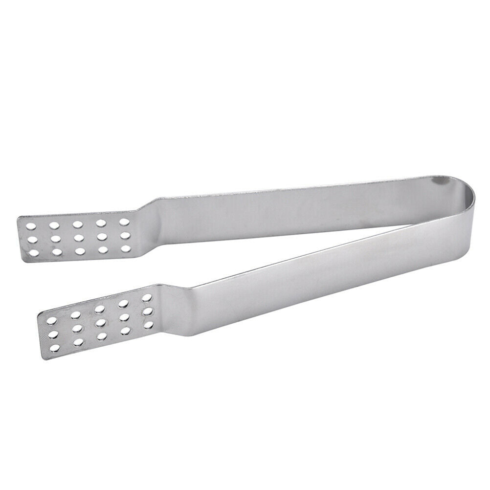 Tea strainer stainless steel teabag squeezer tea bag tongs ice cube mini .l8
