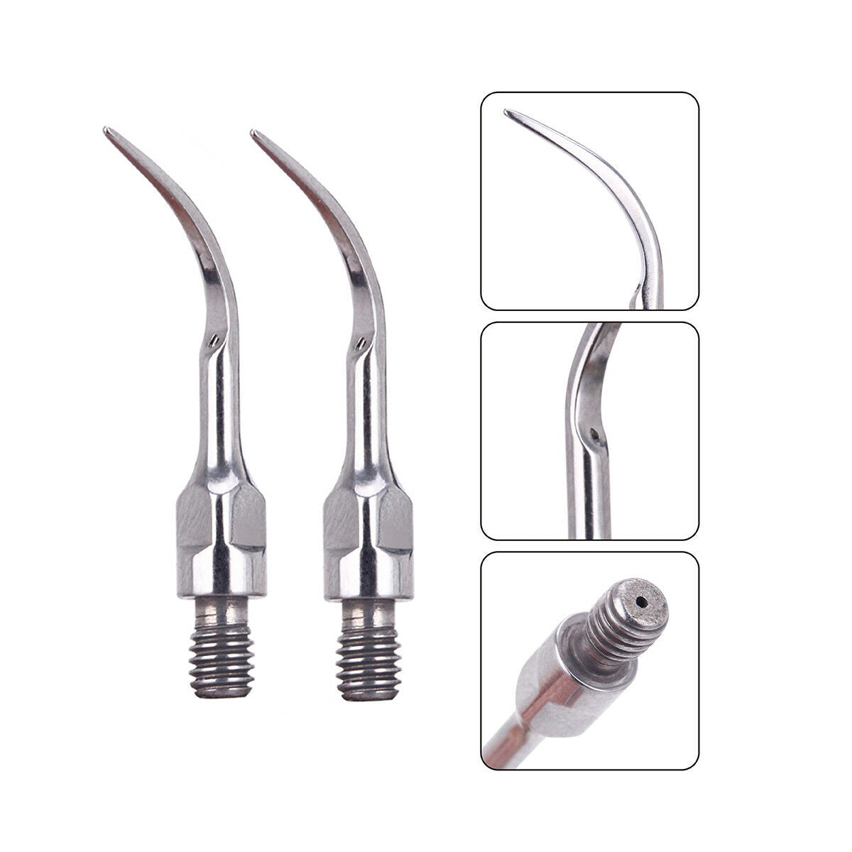 20PCS Dental Ultrasonic Piezo Scaler Scaling Endo Perio Tip Tips PS1 fit SIRONA